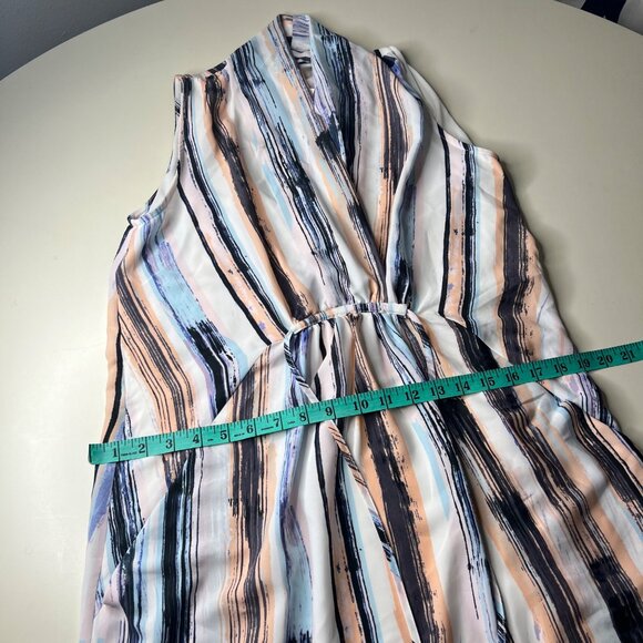 Bar III Striped Sleeveless Turtleneck Dress Size XS - Picture 3 of 5